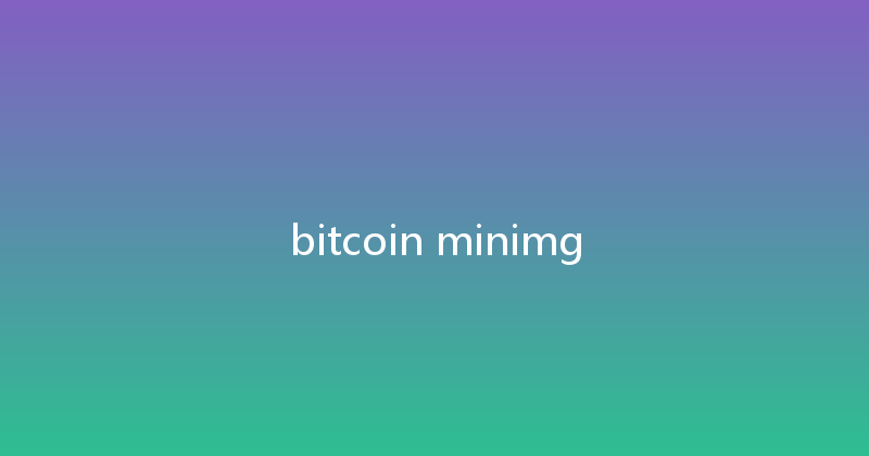 bitcoin minimg 
